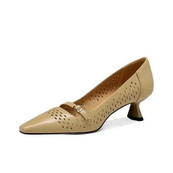 JESSICA SOPHIA Chunky Heel High Heels 4.5cm Women's