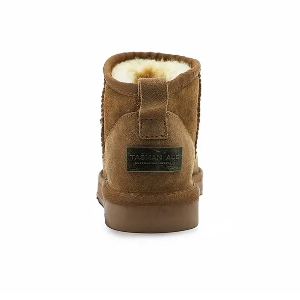 TASMAN AUS Snow Boots Unisex Black/Chestnut-9