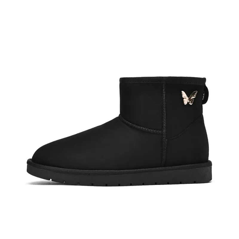 HLA Snow Boots Women's Black/Gray/Camel-0