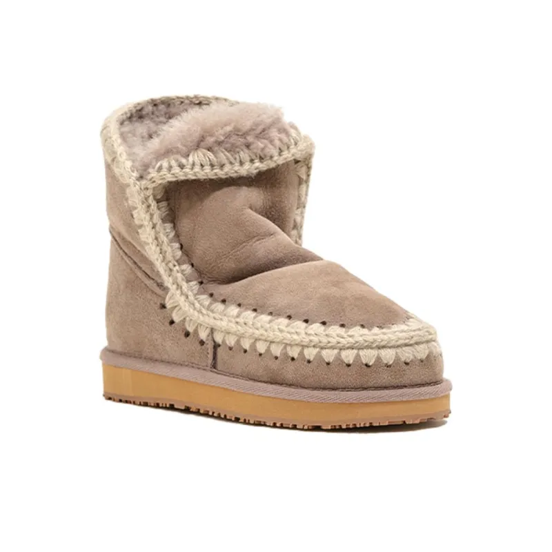 K.D.KENAZ Warm Coverage Snow Boots Women's Brown-1