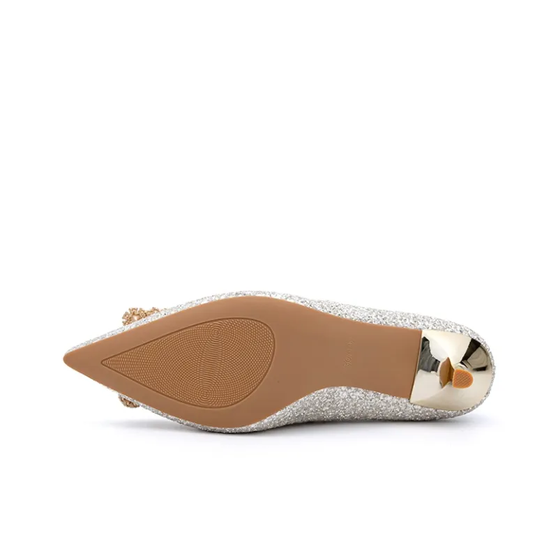 ZHR Meteor Shower Series Slim Heel High Heels 7cm Women's-118