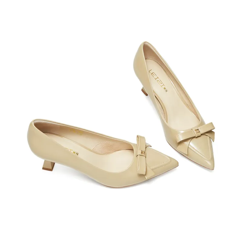 Lazi Spool Heel High Heels 6.5cm Women's-10
