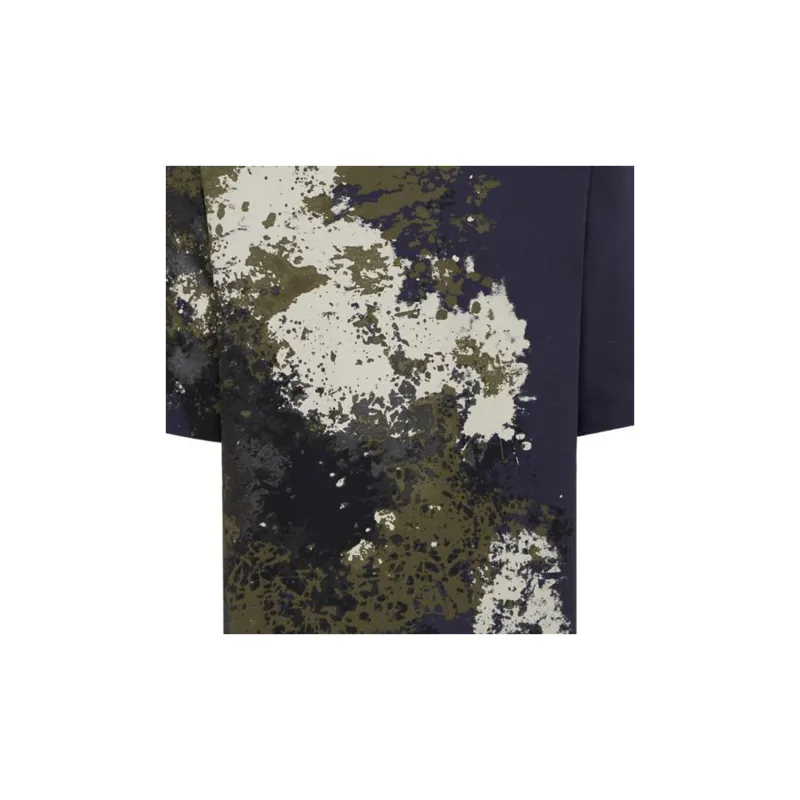 DSQUARED 2 Paint Splatter Crewneck T Shirt-2