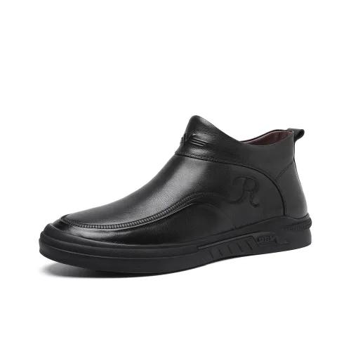TRUMPPIPE Ankle Boots Men's Black