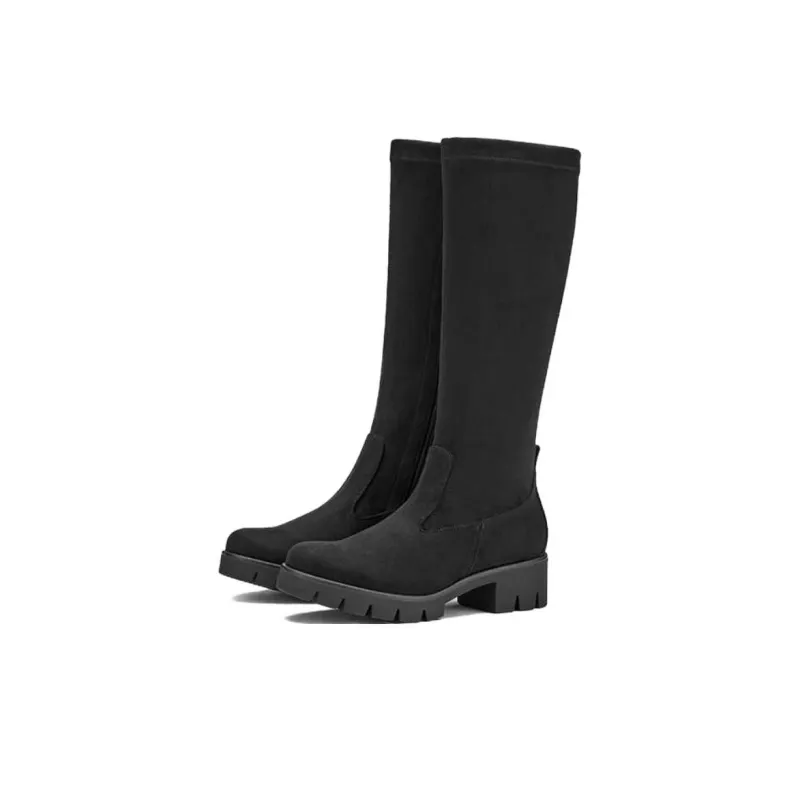 Gabor Fashion Knee-high Boots 5cm Women's Black-1