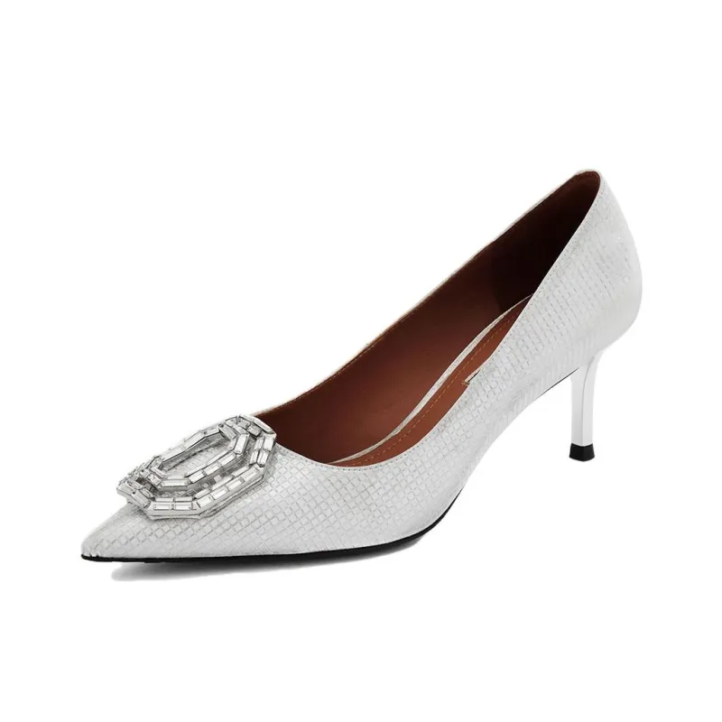 73Hours Zero Degree Moonlight High Heels Silver-2