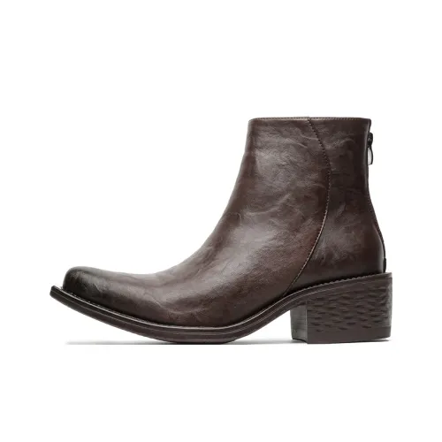 MODENGPAN Ankle Boots 3cm Men's
