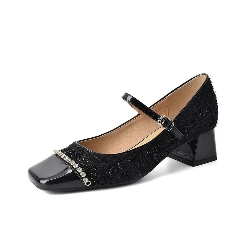 Beijiani Chunky Heel High Heels Women's-1