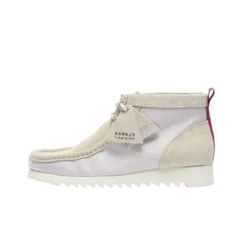 Clarks Wallabee Ankle Boots Women's Beige