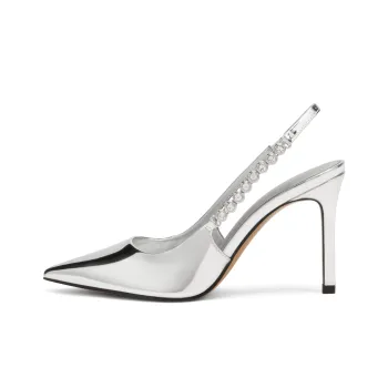 CHARLES&KEITH Wedding Small Ck Slim Heel High Heels 9.1cm Women's