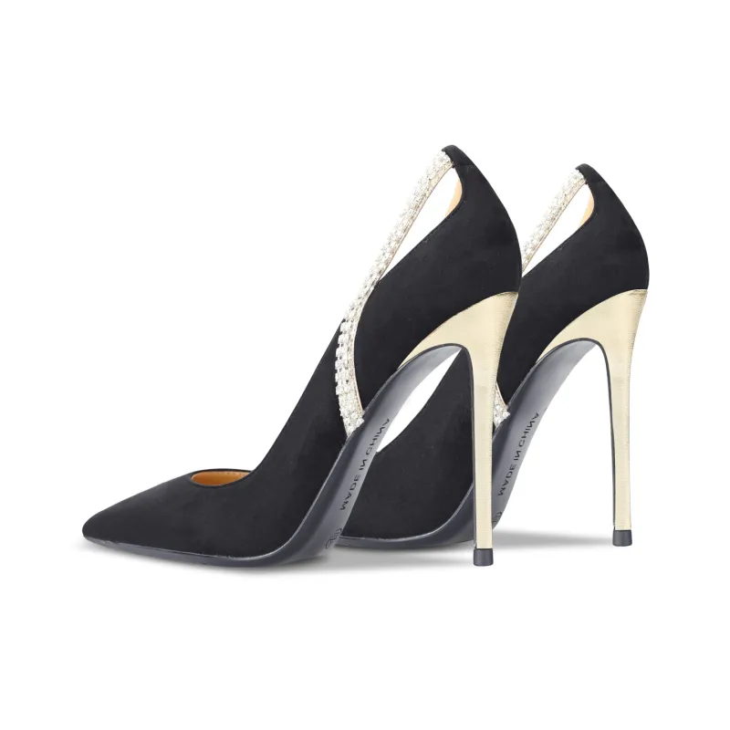 Suyymakk High Heels Women's Black-4