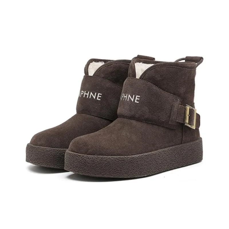 DAPHNE Thermal Short Snow Boots Women's-5