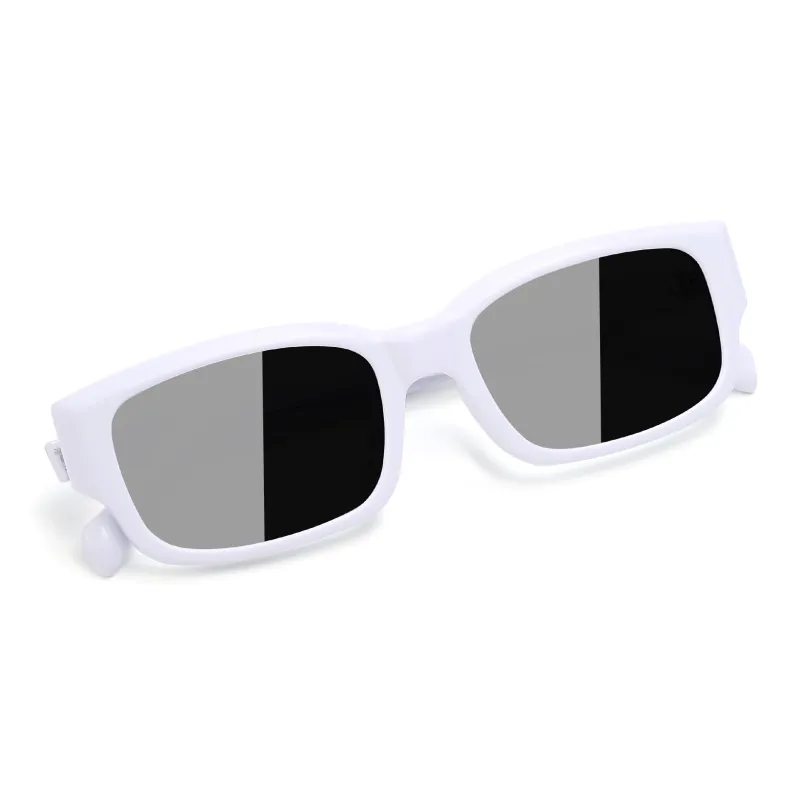 PULAIS Plate Frame Square Sunglasses Men's-7