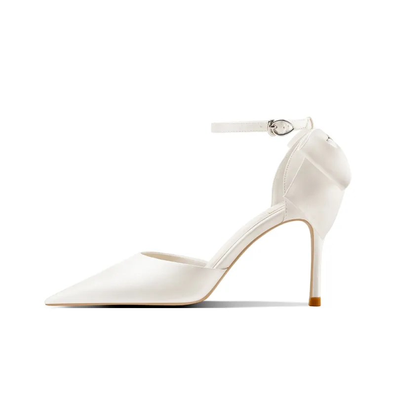 ROSE CASTLE High Heels Women's White-1