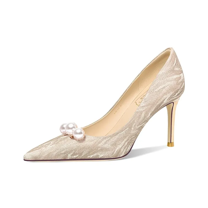 Holy Rose Slim Heel High Heels Women's-5