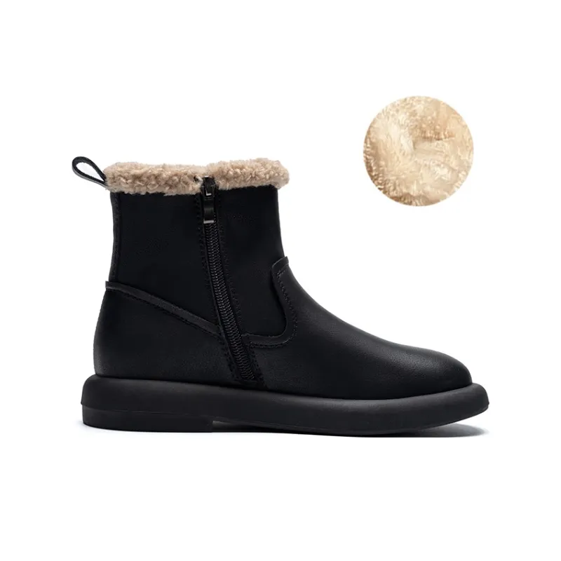 ZHR Ankle Boots Women's Black/Camel-1