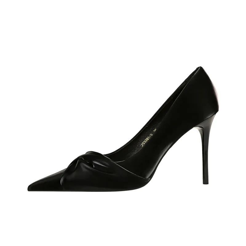 QITUMAUL Slim Heel High Heels Women's-9