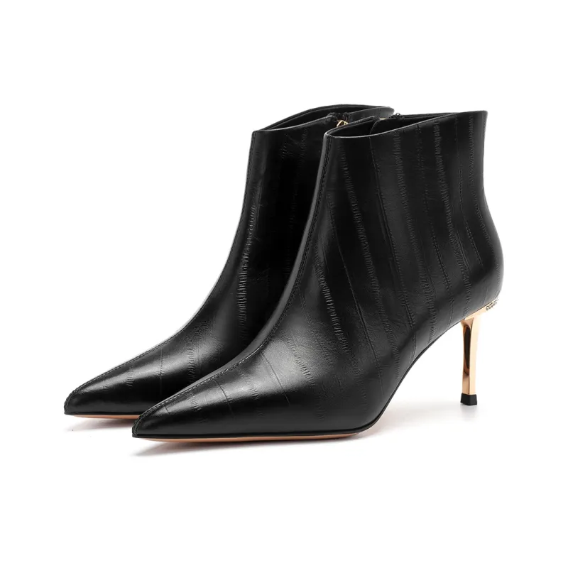 HARSON Ankle Boots Women's Red/Black-8