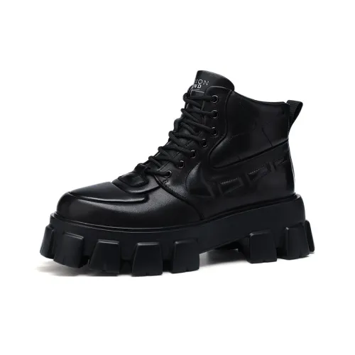 U7 Short Martin Boot Men's Black