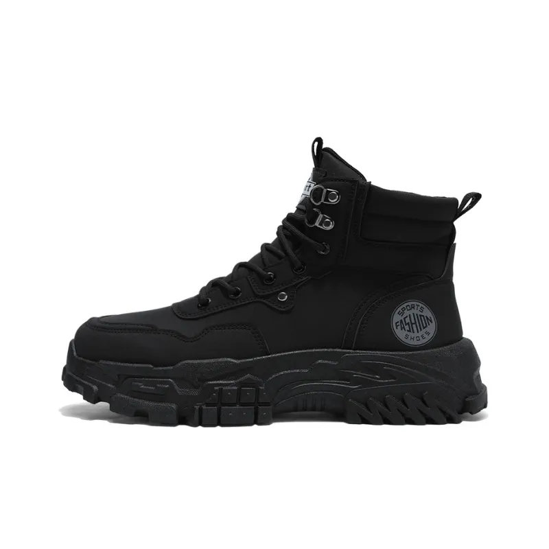 CariteSport Martin Boots Men Black/Khaki-6