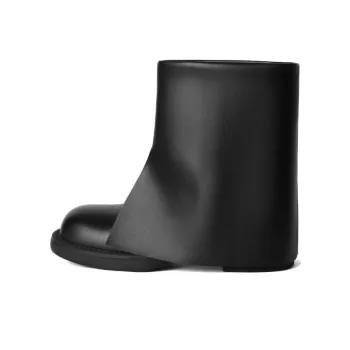 BELLE Bootcut Pants Ankle Boots 5cm Women's Black