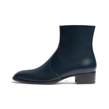 SCAROSSO Warren Zipped Chelsea Boots