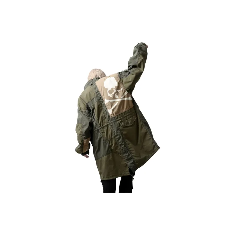 MASTERMIND WORLD x Alpha Industries Jackets Coats Men's Khaki-4