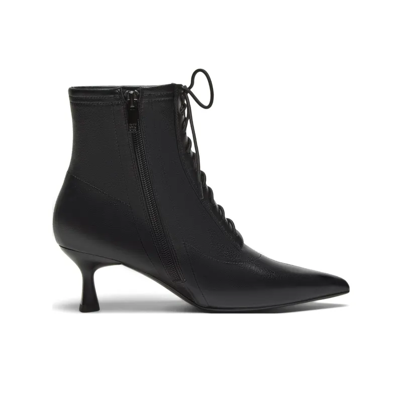 Joypeace Ankle Boots Women's Burgundy-3
