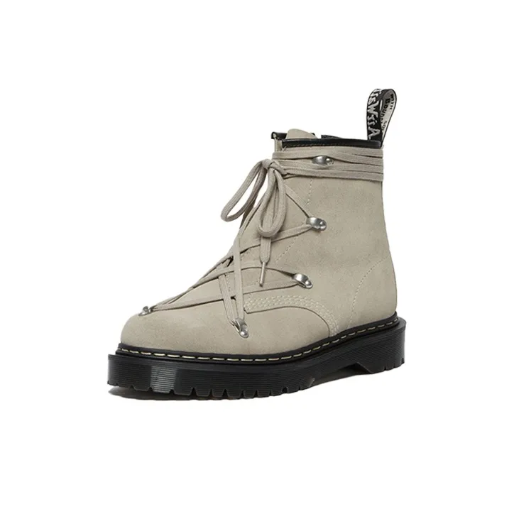 Dr. Martens 1460 Bex Suede Lace Up Boot Rick Owens-2