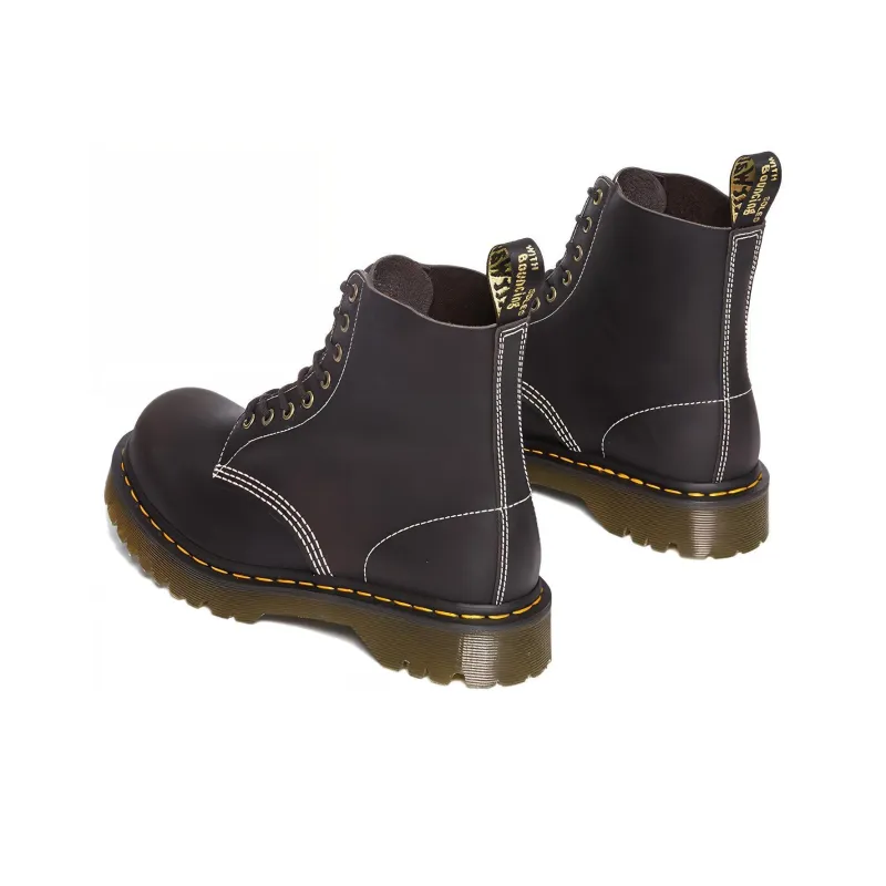 Dr.Martens 1460 Pascal Phoenix Leather Lace Up Boots 'Charcoal Grey'-3