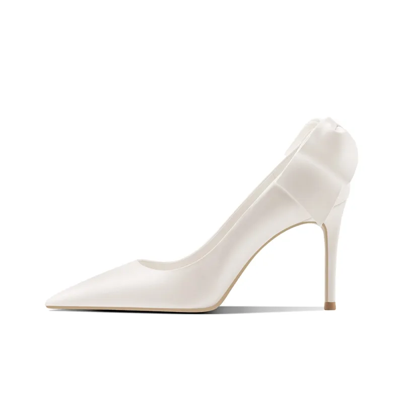 ROSE CASTLE High Heels Women's White-0