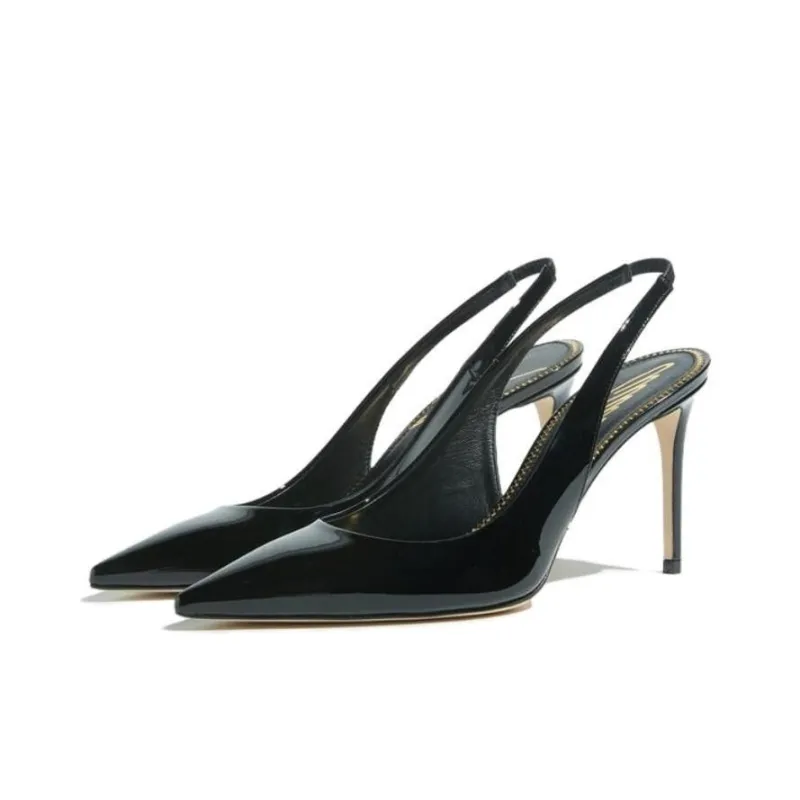 SCAROSSO X Brian Atwood Sutton Pointed-Toe Slingback Pumps-2