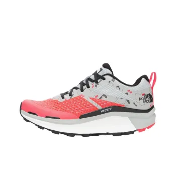 THE NORTH FACE Vectiv Enduris Anti Slip Wear Resistant Low Top Casual Running Shoes Women's Pink Gray
