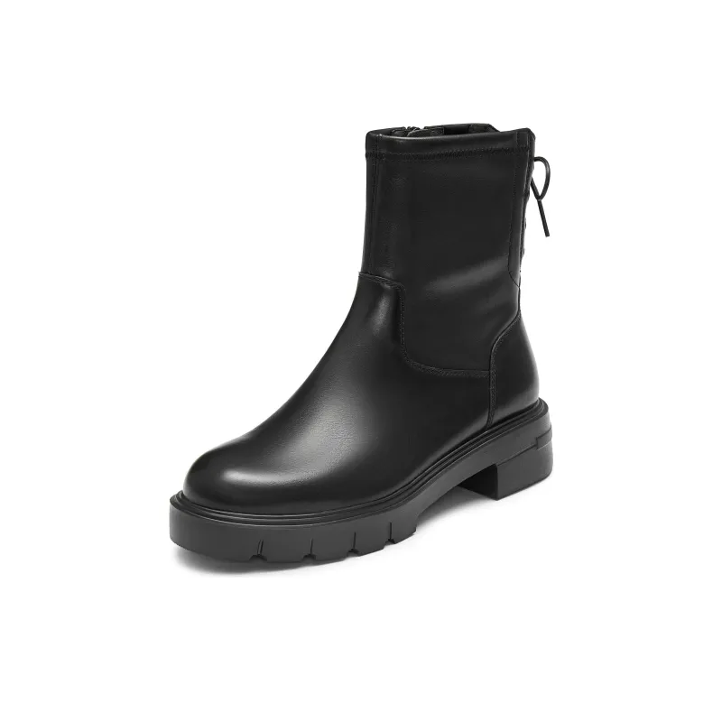 Staccato Black Butterfly Ankle Boots Women's Cool And Stylish Black-1