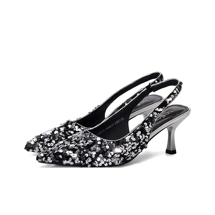 LESELE Slim Heel High Heels 7cm Women's-7