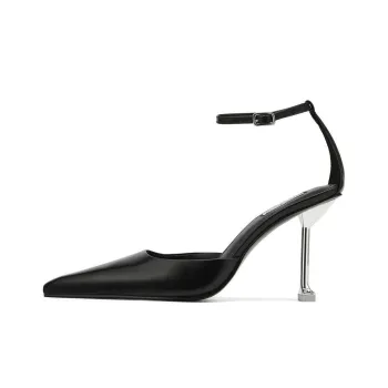 Naked Wolfe Valerie Slim Heel High Heels 9cm Women's Black