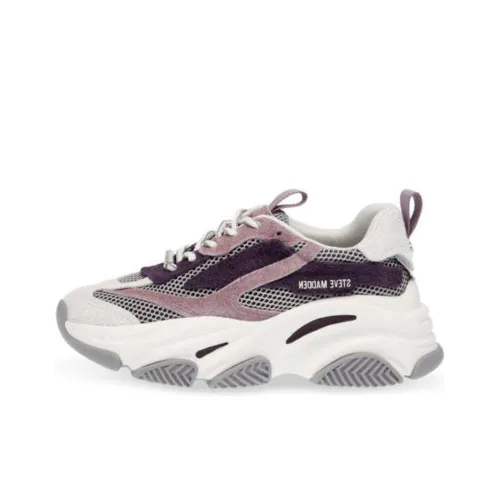 STEVE MADDEN Possession-E Wear-Resistant Low-Top Casual Shoes Women's Purple