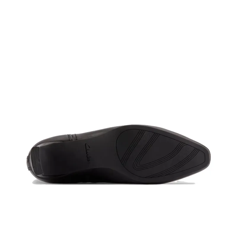 Clarks Edina Up Ankle Boots Women's Black-4