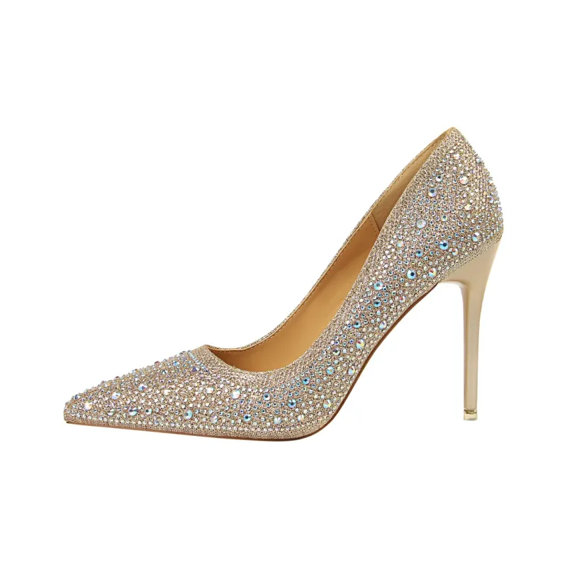 QITUMAUL Slim Heel High Heels Women's-22