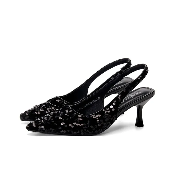 LESELE Slim Heel High Heels 7cm Women's-2