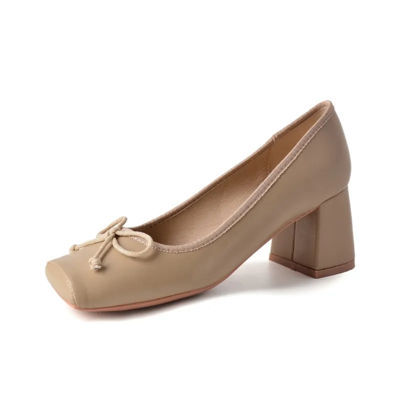 Beijiani Chunky Heel High Heels Women's-1