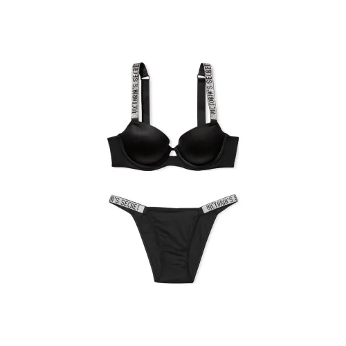 Victoria's Secret Underwear Set Women's Black