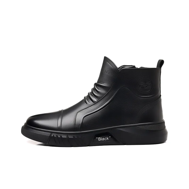Eminu Ankle Boots Men Black-0