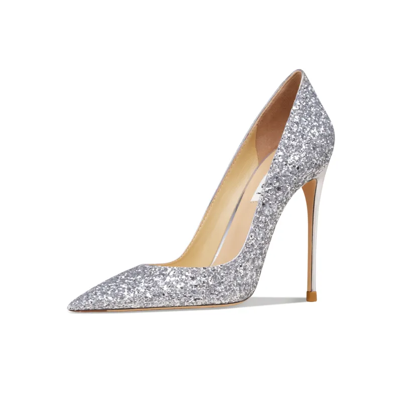 Suyymakk High Heels Women's Silver-0