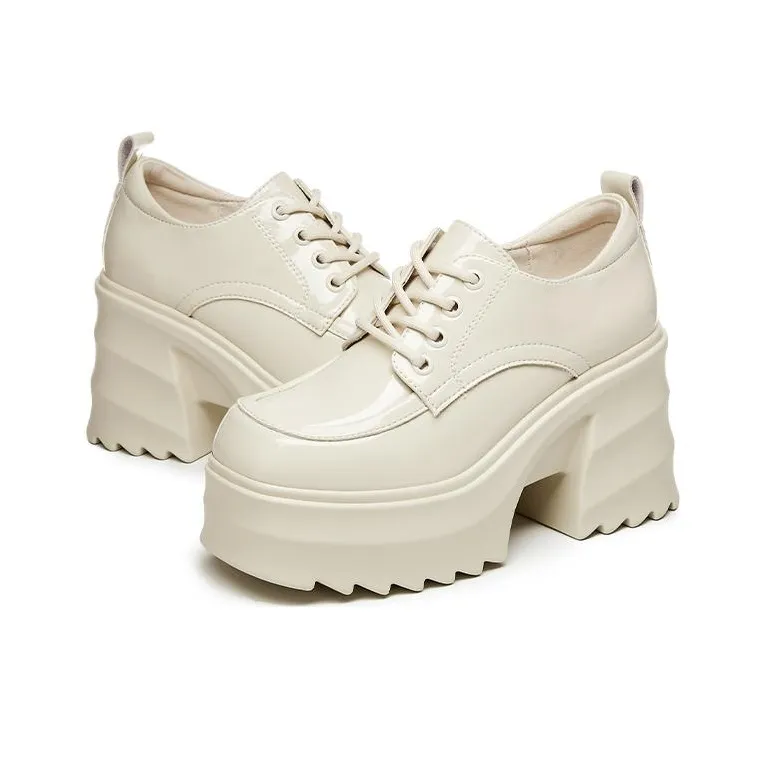 DAPHNE Chunky Heel High Heels 9cm Women's-10