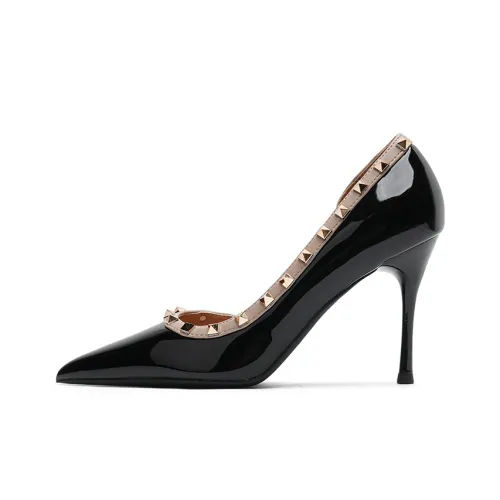 Zubumei Slim Heel High Heels 9CM Women's