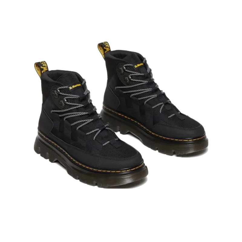 Dr.Martens Boury Leather Casual Boots 'Black'-2