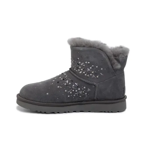 UGG Classic Galaxy Bling Mini 'Charcoal' Women's