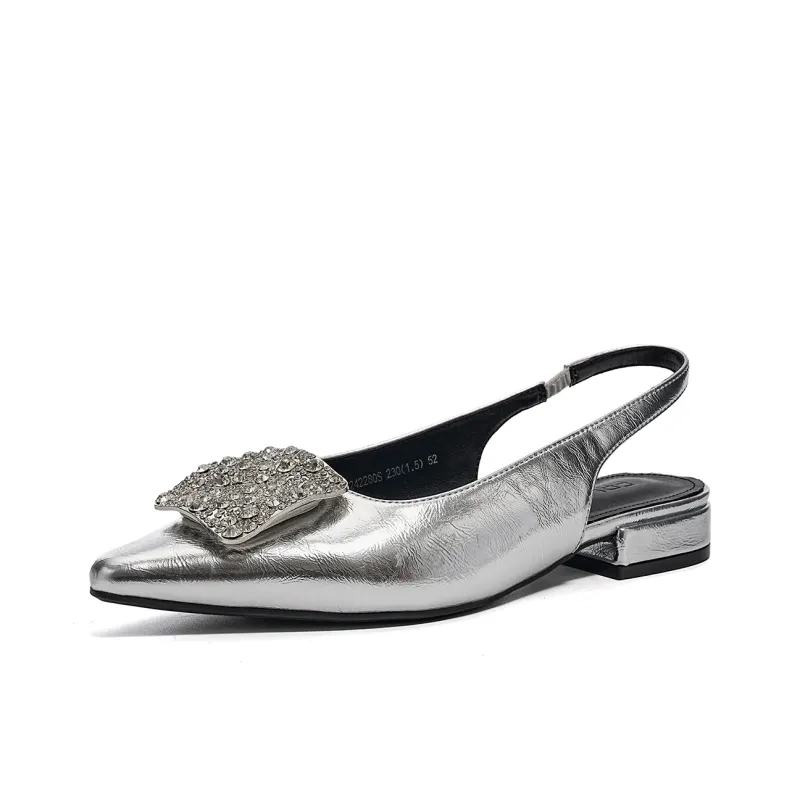 EBLAN High Heels Women's Silver-1