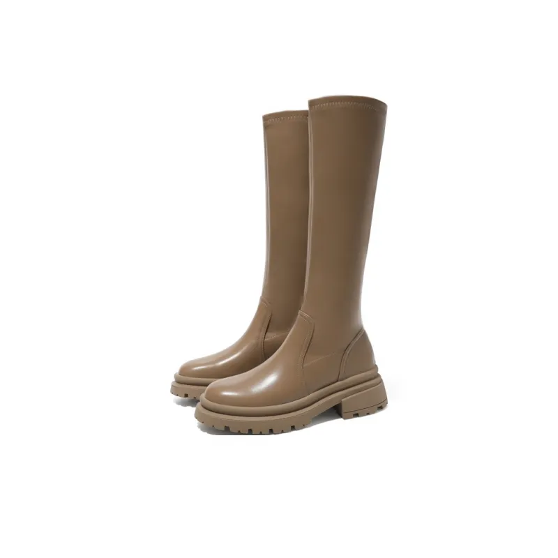 ZHR Knee-high Boots 5.5cm Women's-16
